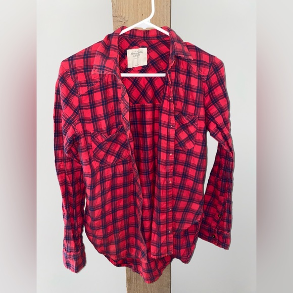 Abercrombie Button Down Flannel - Picture 1 of 5